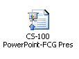 CS-100 PowerPoint