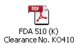 FDA 510 (K)