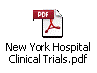 New York Hospital Clinical Trials